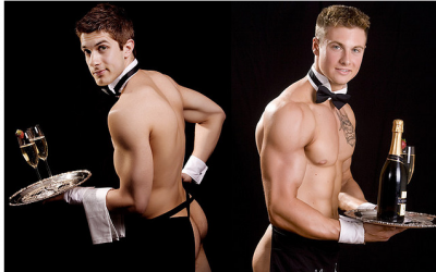 Topless-waiters