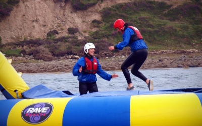 Water-Trampoline-Hen-Party-Carlingford